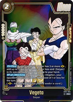 Vegeta (ST01-064) [Fusion World] (V.2 - Alternate Art) Immagine principale del prodotto