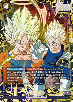 Vegeta (ST01-065) [Fusion World] (V.2 - Alternate Art) Immagine principale del prodotto
