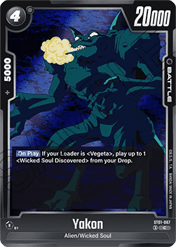 Yakon (ST01-067) [Fusion World] (V.1 - Common) Immagine principale del prodotto
