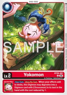 Yokomon (BT26-001) Immagine principale del prodotto