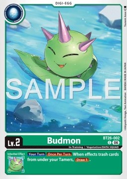 Budmon (BT26-002) Immagine principale del prodotto