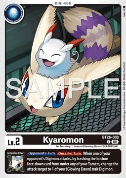 Kyaromon (BT26-003) Immagine principale del prodotto