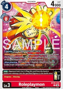 Roleplaymon (BT26-010) Immagine principale del prodotto