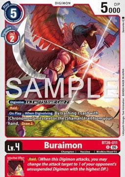 Buraimon (BT26-011) Immagine principale del prodotto