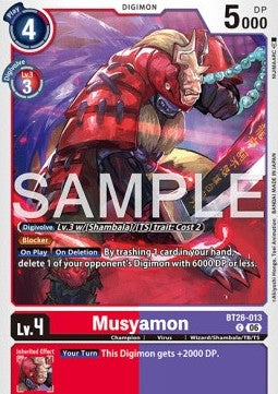 Musyamon (BT26-013) Immagine principale del prodotto