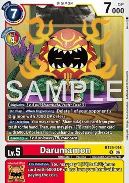 Darumamon (BT26-014) Immagine principale del prodotto