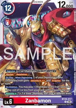 Zanbamon (BT26-017) Immagine principale del prodotto