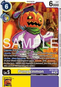 Pumpkinmon (BT26-030) Immagine principale del prodotto