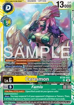 Ceresmon / Famis (BT26-032) (V.1) Immagine principale del prodotto