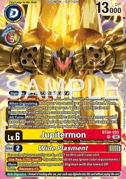 Jupitermon / Wide Plasment (BT26-033) (V.1) Immagine principale del prodotto