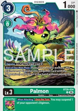 Palmon (BT26-034) Immagine principale del prodotto