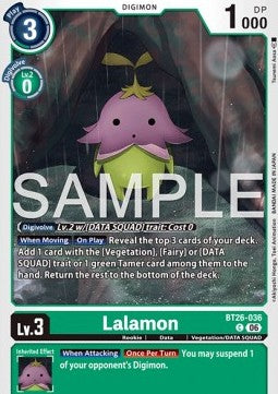 Lalamon (BT26-036) Immagine principale del prodotto