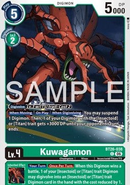 Kuwagamon (BT26-038) Immagine principale del prodotto