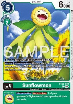 Sunflowmon (BT26-039) Immagine principale del prodotto