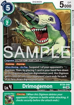 Drimogemon (BT26-040) Immagine principale del prodotto