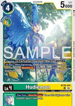 Hudiemon (BT26-041) Immagine principale del prodotto