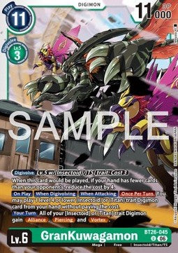 GranKuwagamon (BT26-045) Immagine principale del prodotto