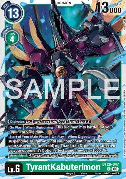 TyrantKabuterimon (BT26-047) Immagine principale del prodotto