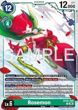 Rosemon (BT26-049) Immagine principale del prodotto