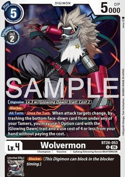 Wolvermon (BT26-053) Immagine principale del prodotto
