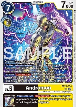 Andromon (BT26-054) Immagine principale del prodotto