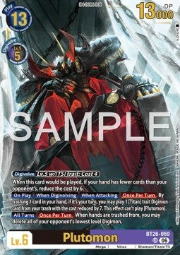 Plutomon (BT26-059) (V.1) Immagine principale del prodotto
