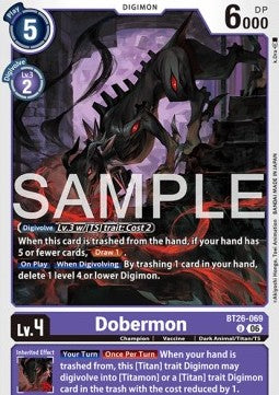 Dobermon (BT26-069) Immagine principale del prodotto