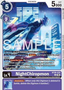 NightChiropmon (BT26-070) Immagine principale del prodotto