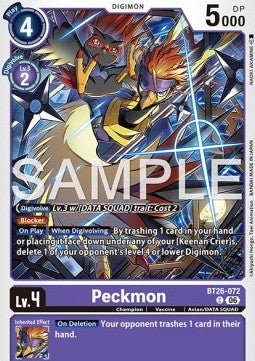 Peckmon (BT26-072) Immagine principale del prodotto