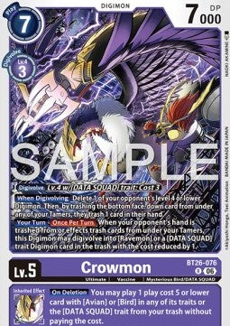 Crowmon (BT26-076) Immagine principale del prodotto