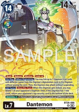 Dantemon (BT26-086) (V.1) Immagine principale del prodotto