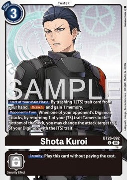 Shota Kuroi (BT26-092) Immagine principale del prodotto