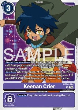 Keenan Crier (BT26-094) Immagine principale del prodotto