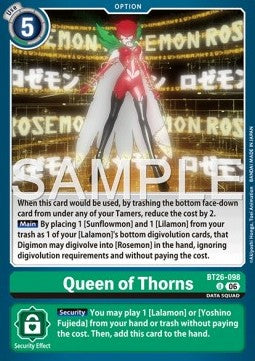 Queen of Thorns (BT26-098) Immagine principale del prodotto
