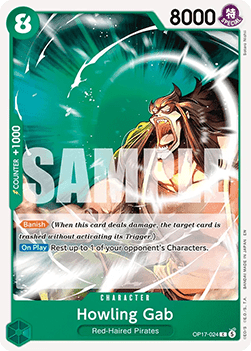 Howling Gab (OP17-024) Immagine principale del prodotto