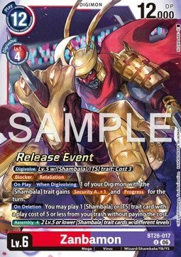 Zanbamon (BT26-017)