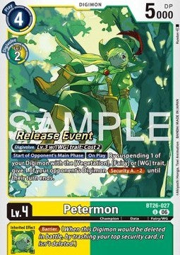 Petermon (BT26-027) Immagine principale del prodotto