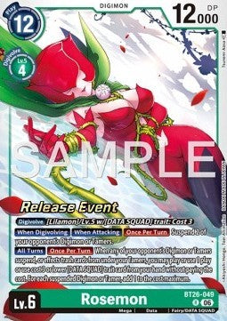 Rosemon (BT26-049) Immagine principale del prodotto
