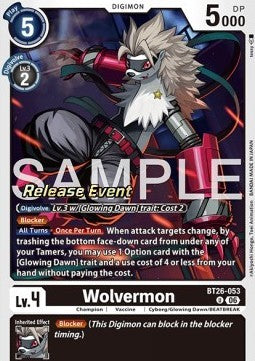 Wolvermon (BT26-053) Immagine principale del prodotto