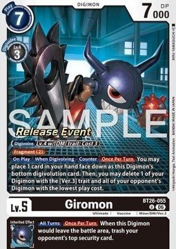 Giromon (BT26-055) Immagine principale del prodotto