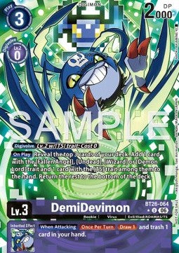 DemiDevimon (BT26-064) (V.2) Immagine principale del prodotto