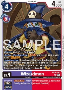 Wizardmon (BT26-067) Immagine principale del prodotto
