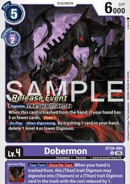 Dobermon (BT26-069) Immagine principale del prodotto