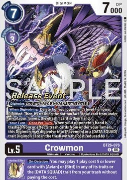 Crowmon (BT26-076) Immagine principale del prodotto