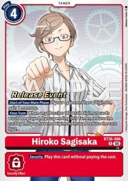 Hiroko Sagisaka (BT26-088) Immagine principale del prodotto