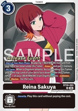 Reina Sakuya (BT26-093) Immagine principale del prodotto
