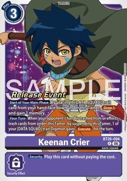 Keenan Crier (BT26-094) Immagine principale del prodotto