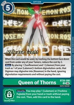 Queen of Thorns (BT26-098) Immagine principale del prodotto