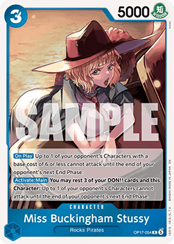 Miss Buckingham Stussy (OP17-054) (V.1) Immagine principale del prodotto