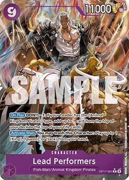 Lead Performers (OP17-061) (V.2) Immagine principale del prodotto